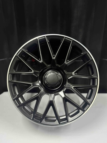 Top Grade Diski0044 8.5/9.5x18/5x112 D66.6 ET35 4 диска черный, черный матовый