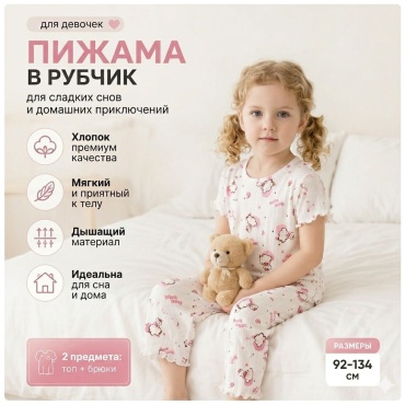 Пижама Comfort белый