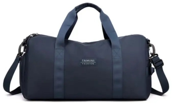 Сумка BAGS_CHI искусственная замша синий 22.2 л