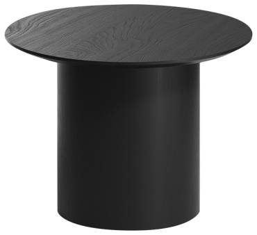 Журнальный столик Ellipse Type, 50х50x37.5 см, черный
