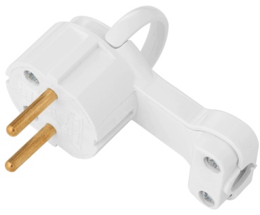 Bylectrica силовая вилка 250 В 6А, Вилка Bylectrica невидимка В6-060 6А 250В