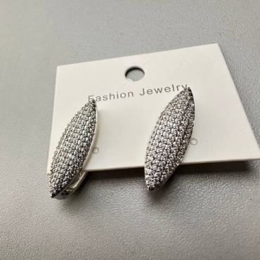 Серьги Fashion Jewelry нержавеющая сталь, кристаллы Swarovski