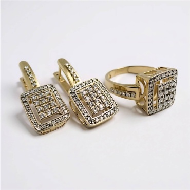 Aizhan Gold Gold0588 вес 8.6 г золото, фианит