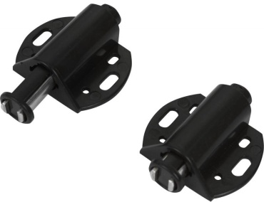 Магнит Boyard MH01/Bl, 2 шт, металл, пластик, черный
