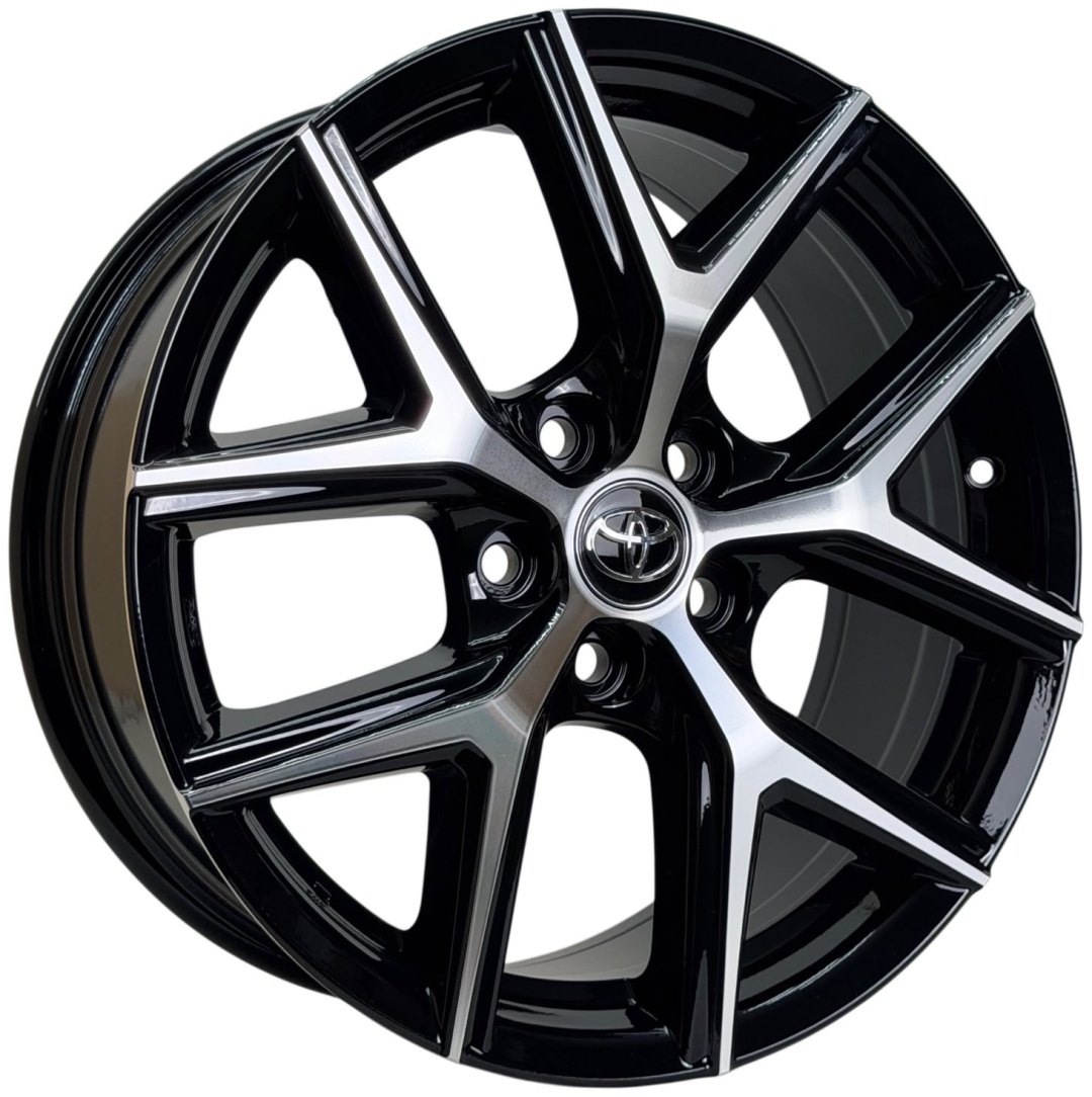 Wheels BKY1354DD 7.5x18/5x114.3 D60.1 ET45 4 диска черный, хром