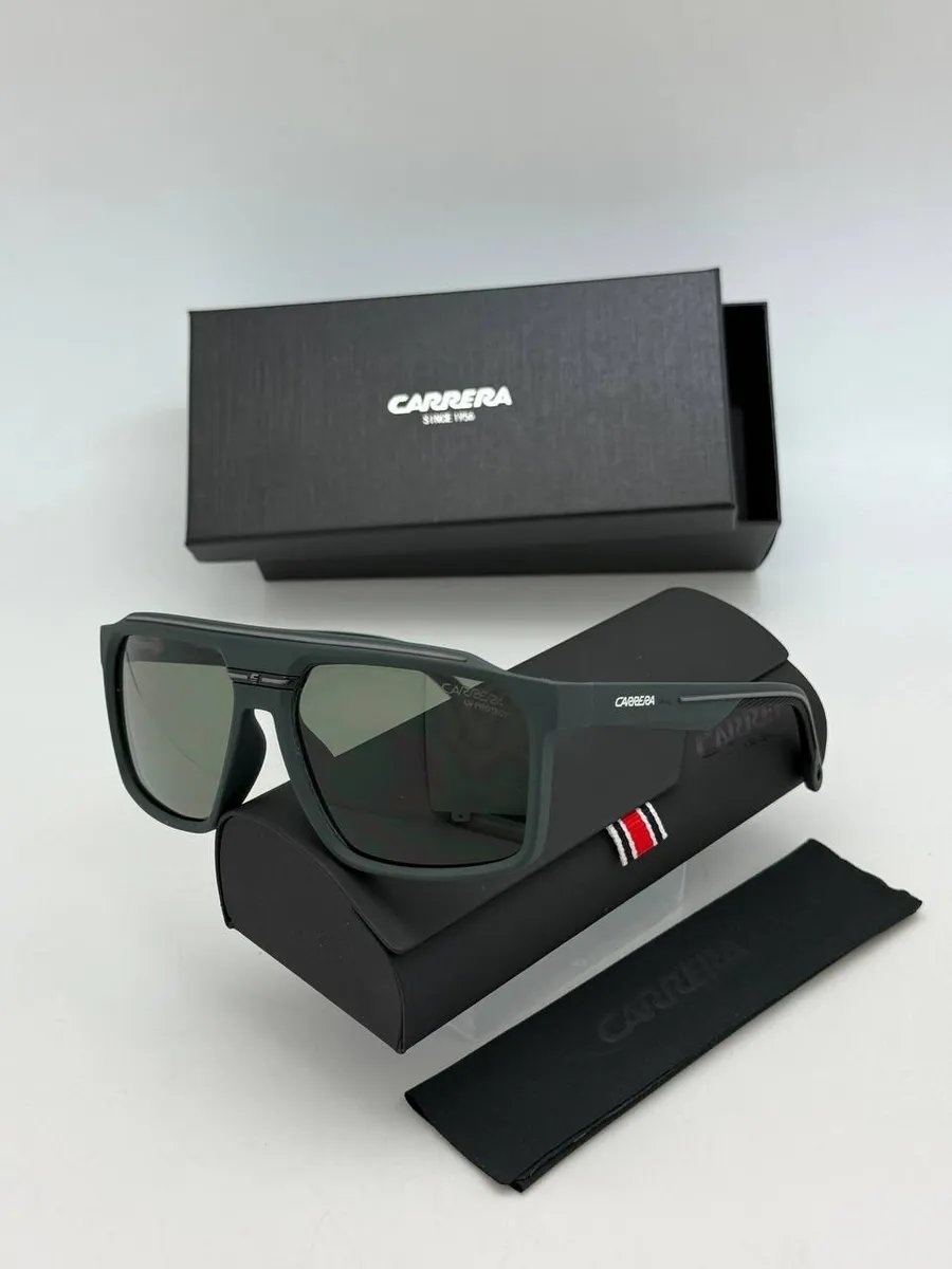 Carrera солнцезащитные очки прямоугольные антибликовые