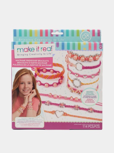 Набор для творчества плетение браслетов, MACRAME FRIENDSHIP BRACELETS