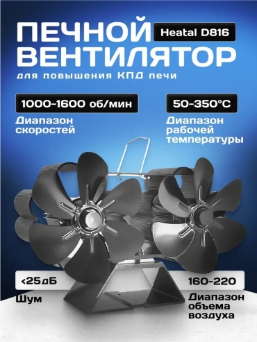Heatal D816 лопастей 4 шт