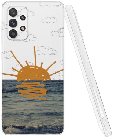 Чехол Mcover для Samsung Galaxy A32 рисунок