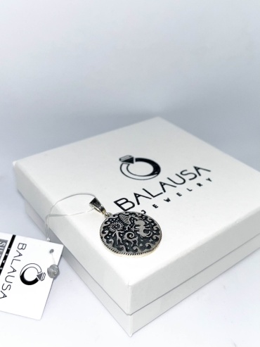 Подвеска Balausa Jewelry ZH060 вес 4 г серебро, без вставок