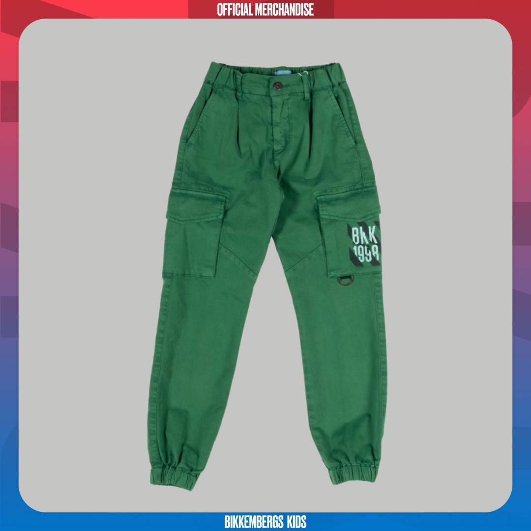 Спортивные брюки Bikkembergs kids зеленый
