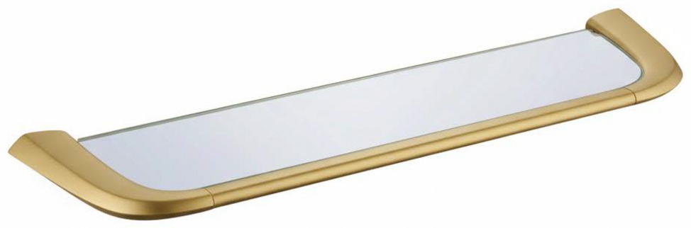 Abber полка Nord AA1555G 1 шт, стекло, нержавеющая сталь