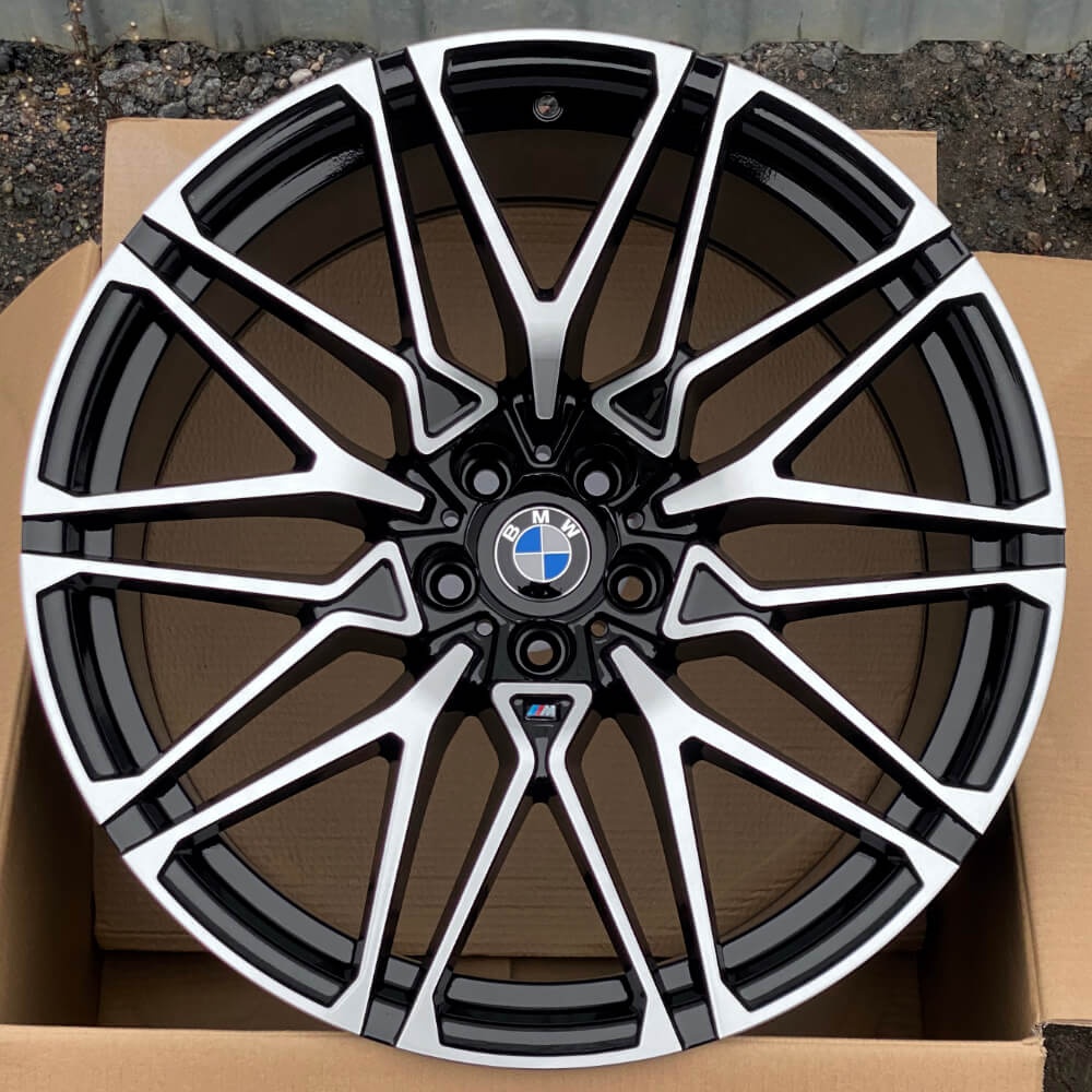 Rainbow Dance BMW E71/E53 10/11x20/5x120 D74.1 ET40 4 диска черный, серебристый