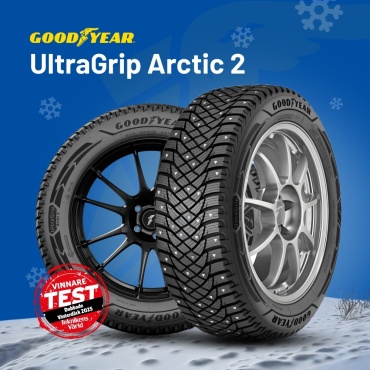 Goodyear ULTRAGRIP ARCTIC 2 245/40 R19 98 T с шипами