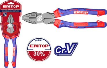 EMTOP плоскогубцы EPLRC0921 240 мм