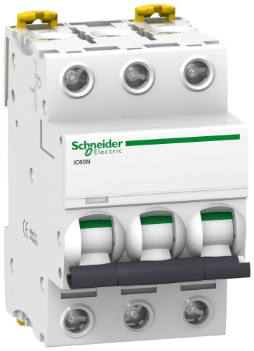 Schneider Electric автоматический выключатель 3P 10 A, 6 кА, 400 В