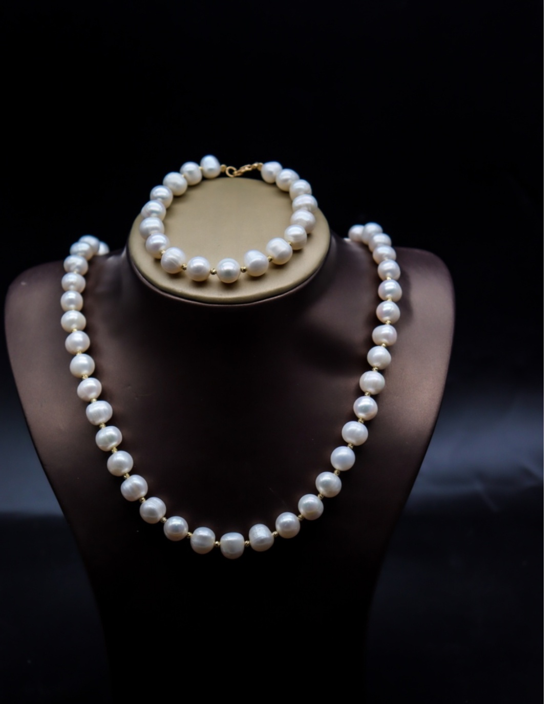 Zhaina Gold 949516345 вес 65 г золото, жемчуг