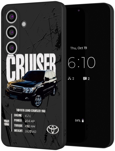 Чехол Mcover для Samsung Galaxy S25 рисунок