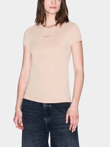 Футболка Armani Exchange желтый