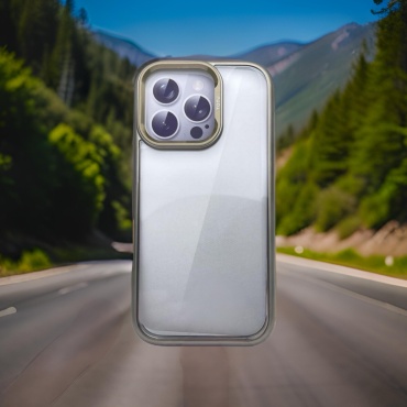 Чехол Totu для Apple iPhone 15 Pro Max серый