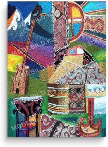 Mode Bild репродукция Кеш 75x100 см