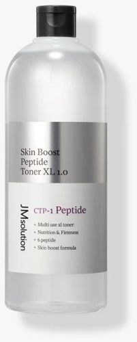 JMsolution тонер Skin Boost Peptide Toner XL 1.0 600 мл