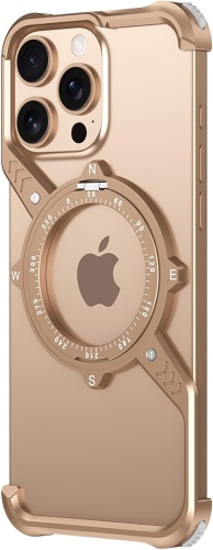 Чехол для Apple iPhone 16 Pro Max золотистый