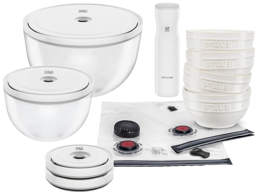 Набор мисок ZWILLING 24х24 см, керамика, стекло, 15 шт