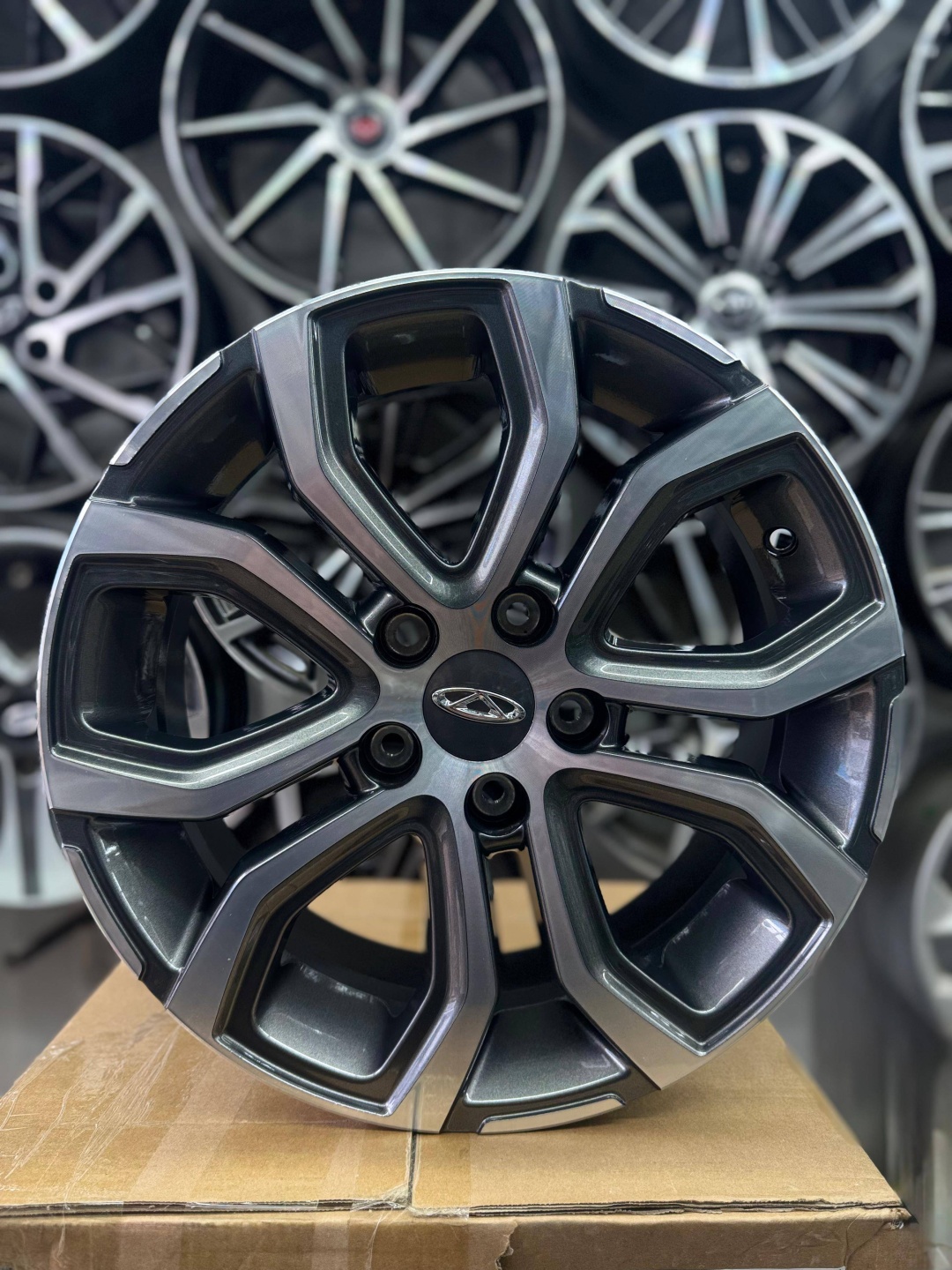 ACX DM 1665 6.5x16/5x108 D65.1 ET37 4 диска серебристый, серый