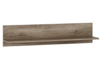 Полка Euromebel Олива, 00071059, 100х20x22 см, светло-коричневый