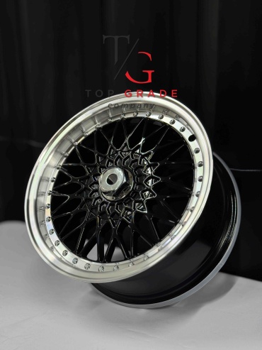 Top Grade T/G 578449 7.5x15/4x100 D67.1 ET35 4 диска черный, серебристый