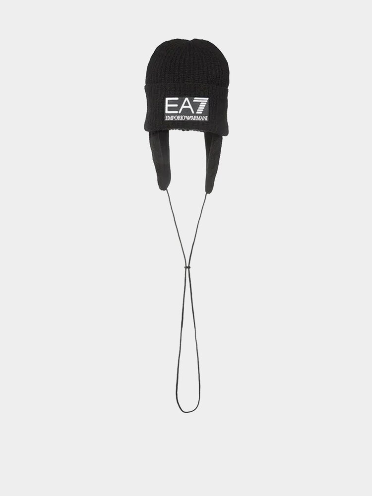 Шапка EA7 размер 56, черный