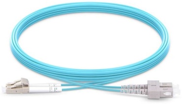 Патч-корд оптический duplex MM (OM3) SC/LC 1 м