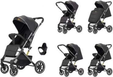 Коляска прогулочная S-DRIVE SD 525, черный