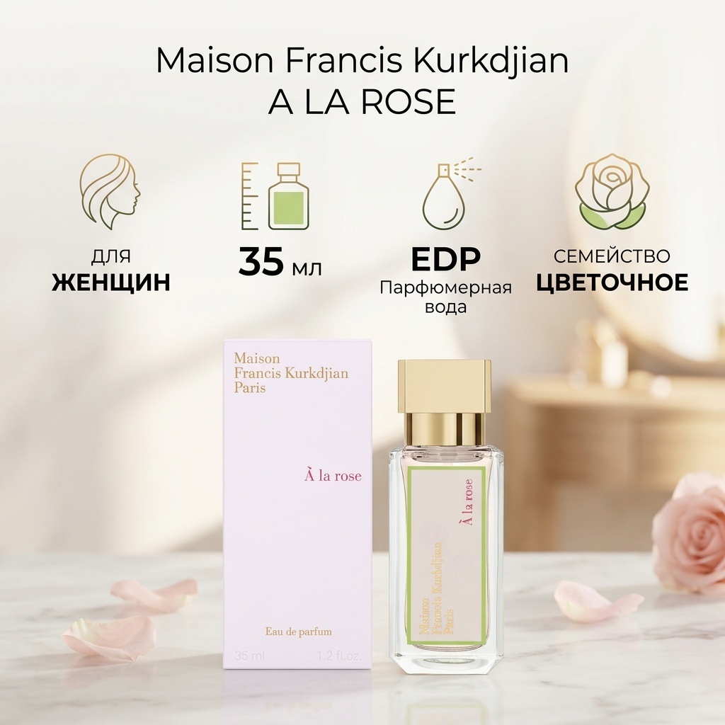 Maison Francis Kurkdjian A LA ROSE парфюмерная вода EDP 35 мл, для женщин