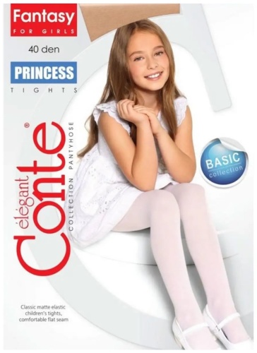 Колготки матовые, классические Conte Elegant бежевый