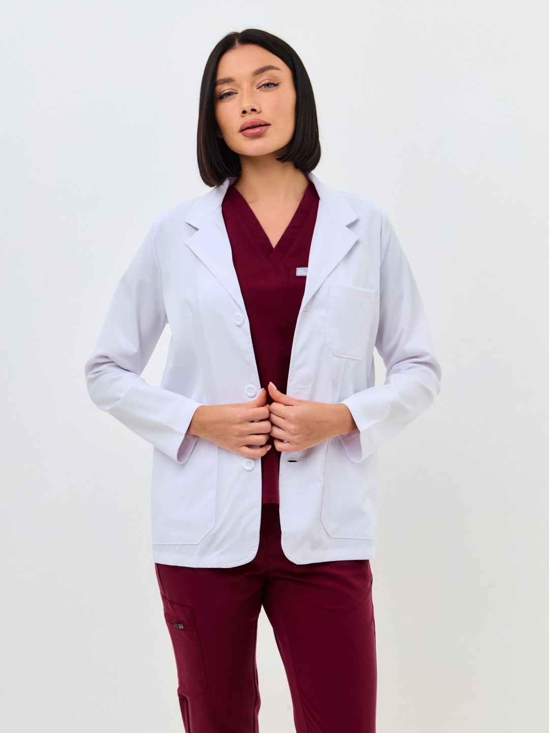 Спецодежда для женщин ALLSCRUBS белый
