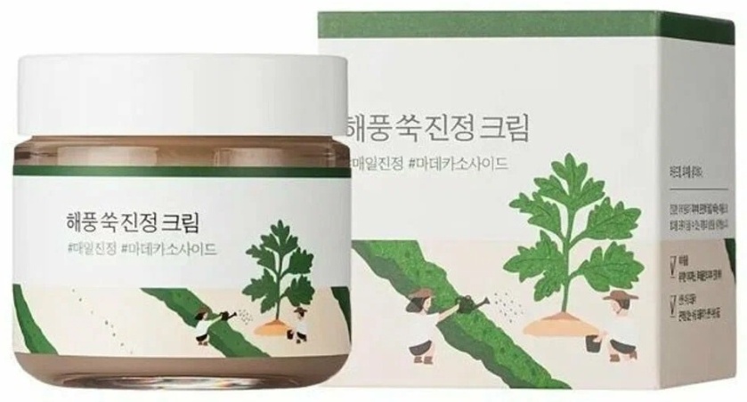 Round Lab крем Mugwort Calming для лица 80 мл, фото 4