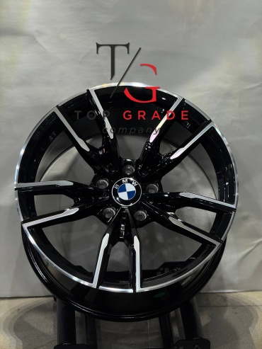 Top Grade Bmw 6002 8/9x18/5x120 D74.1 ET30 4 диска черный, серебристый