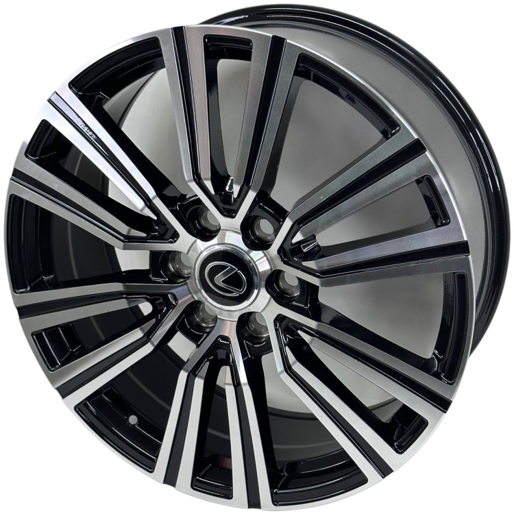 Top Grade 894WW 8.5x22/6x139.7 D95.1 ET56 4 диска черный, серебристый