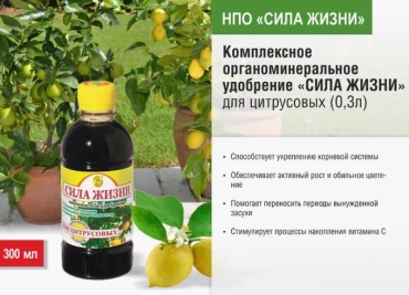 Сила жизни жидкость Для цитрусовых 0.3 л