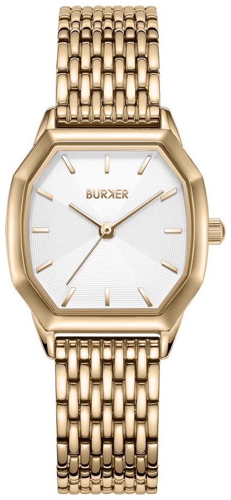 Кварцевые BURKER Julia Gold While нержавеющая сталь