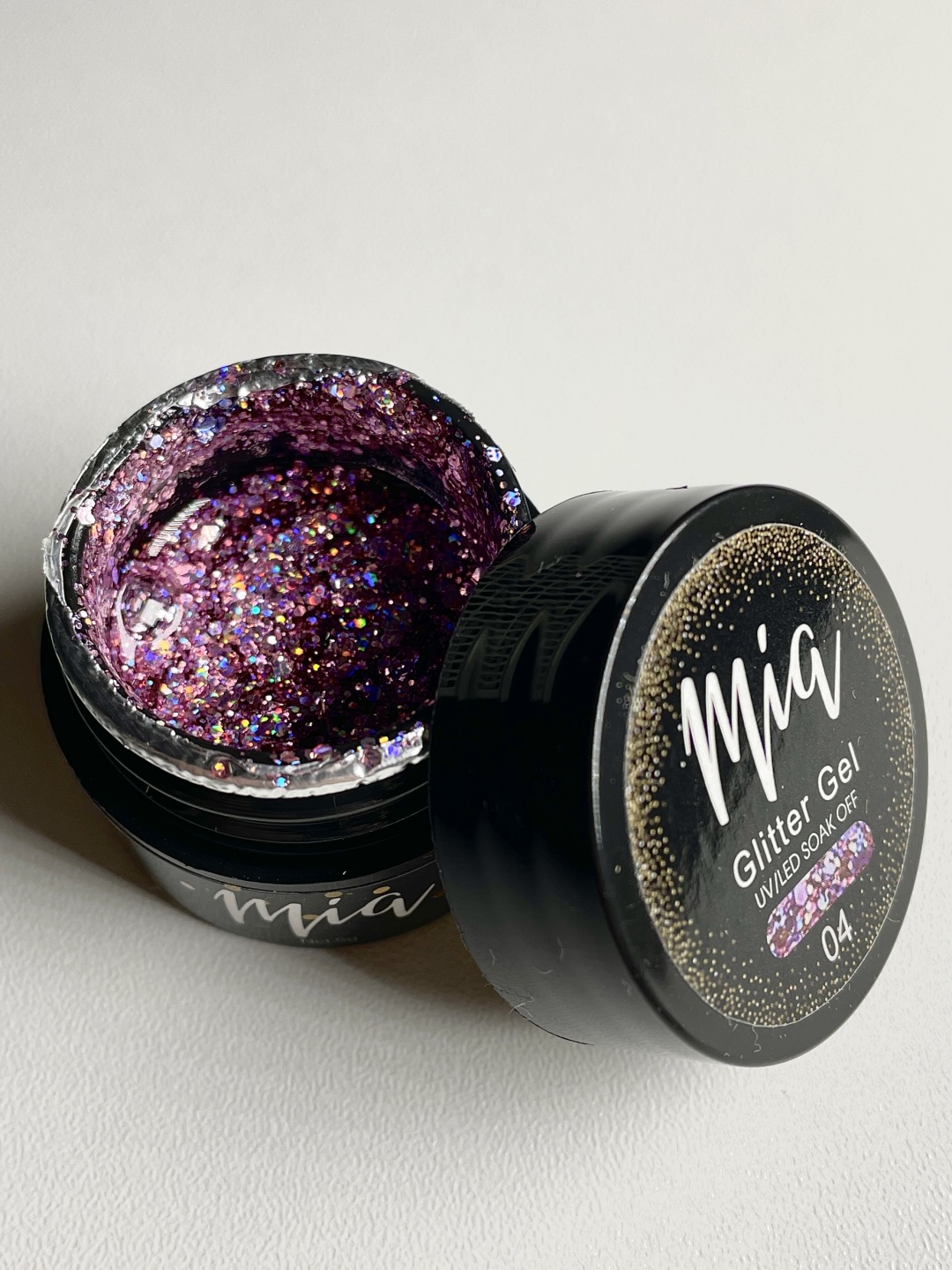 Mia гель для дизайна Glitter gel 04 5 мл