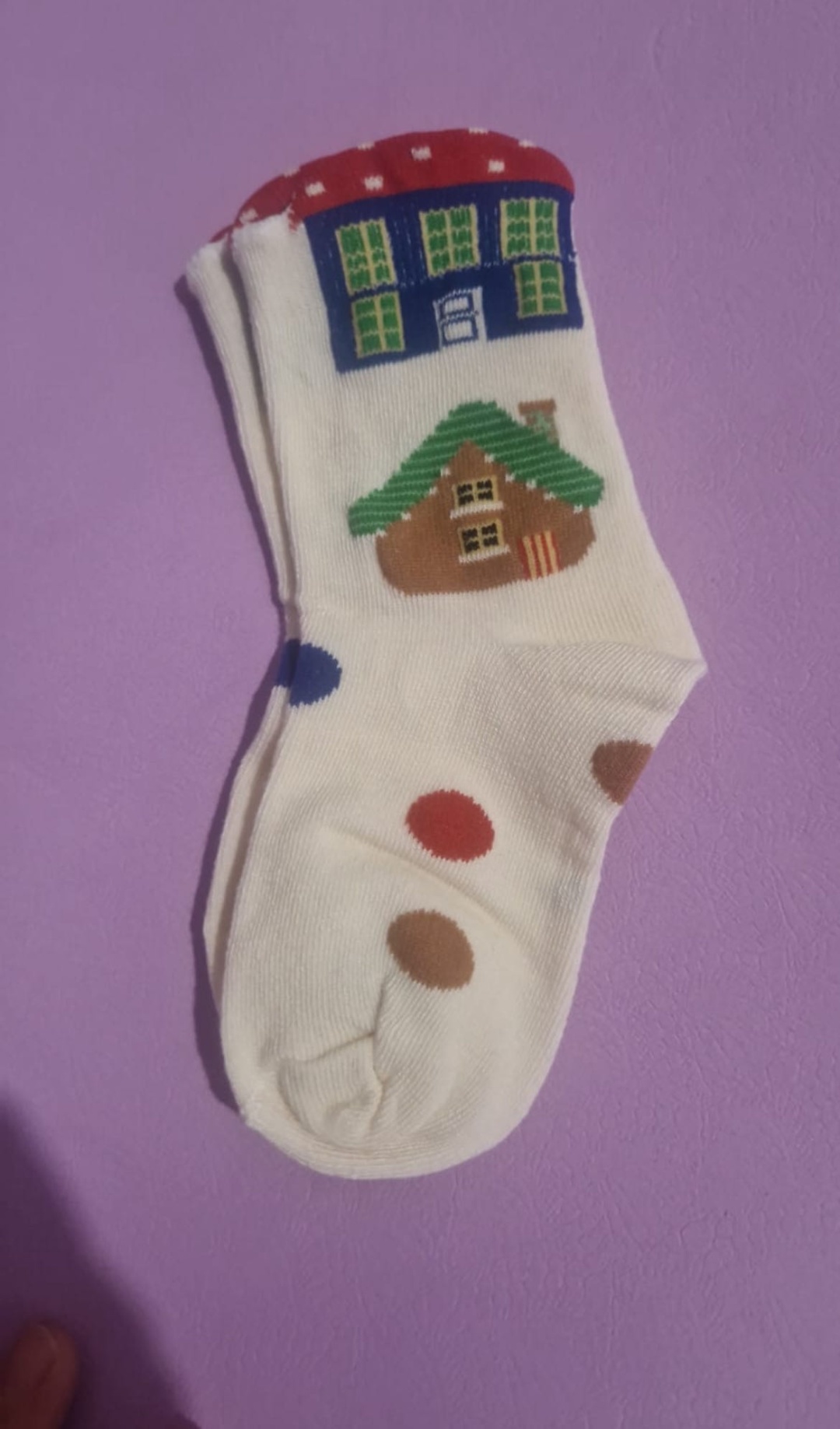 Носки 18374076_900528545 1 пара белый 4-6лет