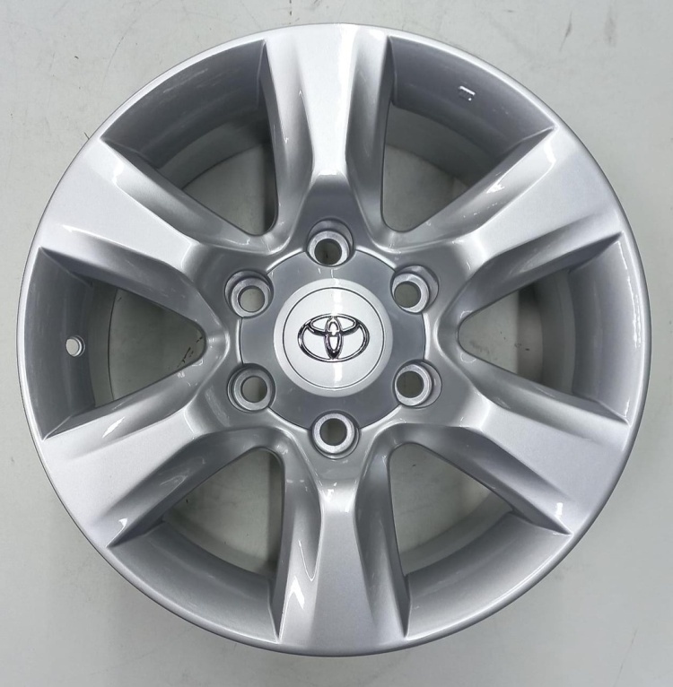 Rainbow PRADO 7.5x16/6x139.7 D106.2 ET25 4 диска серебристый