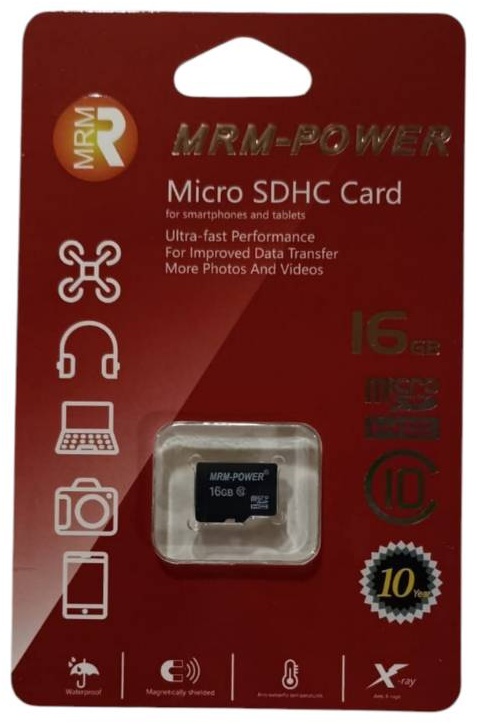 Карта памяти MRM-POWER microSDHC MRM-POWER 16 Гб