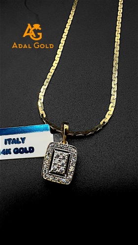 ADAL GOLD ADG_НК706-002 длина 50 см, вес 4.85 г золото, плетение якорное
