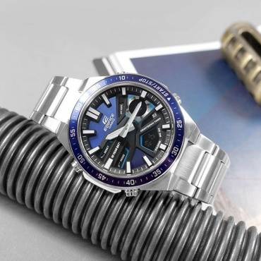 Кварцевые CASIO EFV-C110D-2AVDF нержавеющая сталь