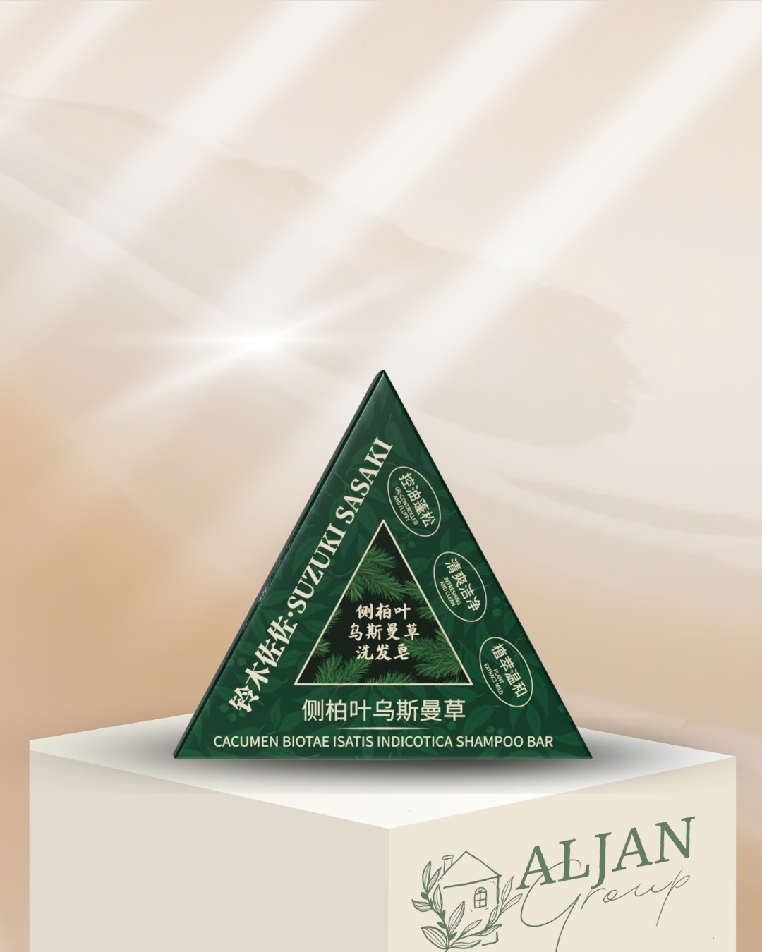 Aljan suzuki sasaki шампунь твердый 60 г