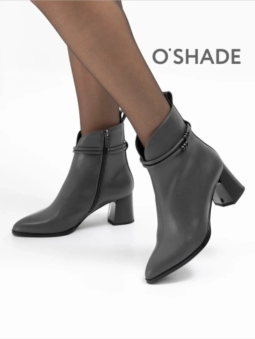 Ботильоны O'SHADE серый